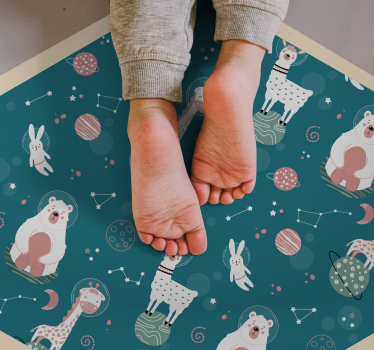 rôzne vinylové koberce pre deti rozmarné obrazy škôlky - Tenstickers