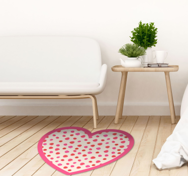 rôzne vinylové koberce pre deti srdiečkové bodky - Tenstickers