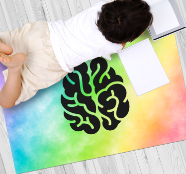 rôzne vinylové koberce pre deti vzdelávacia dúha - Tenstickers