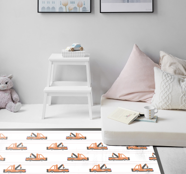 rôzne vinylové koberce pre deti vzor hračkárskeho žeriavu - Tenstickers