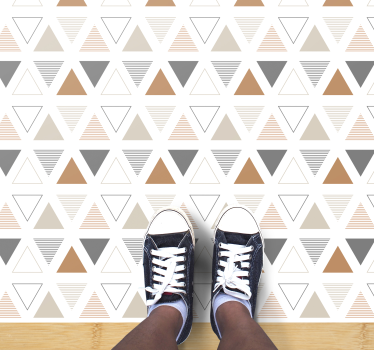 Severské trojuholníkové geometrické koberce - Tenstickers