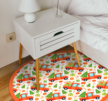 Vianočný stromček koberec - Tenstickers