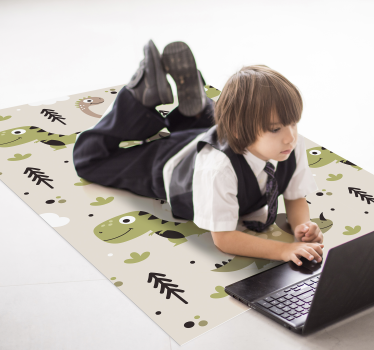 Vinyl koberec dinosaurov - Tenstickers