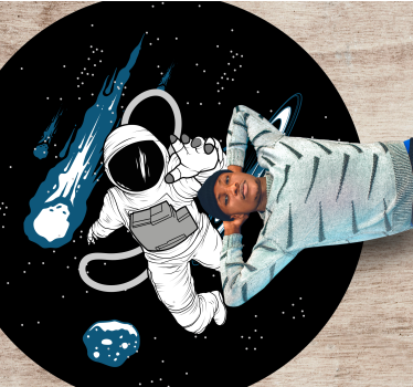 vinylový koberec cesty astro dobrodružstvo - Tenstickers