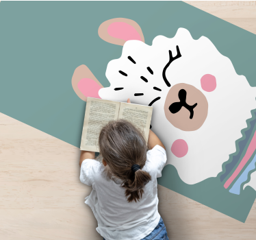 vinylové koberce pre nemluvna jahňacie ilustrácie - Tenstickers