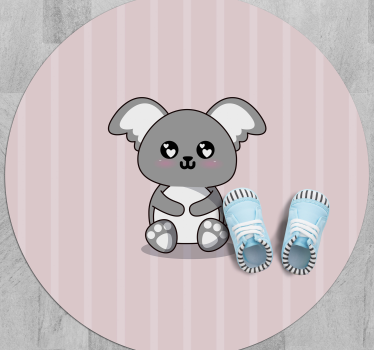 vinylový koberec pre bábätko plyšová koala - Tenstickers