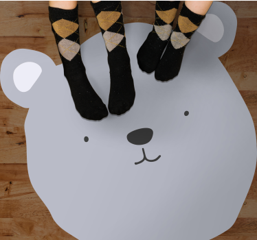 vinylové koberce pre nemluvna rozkošná karikatúra medveďa - Tenstickers