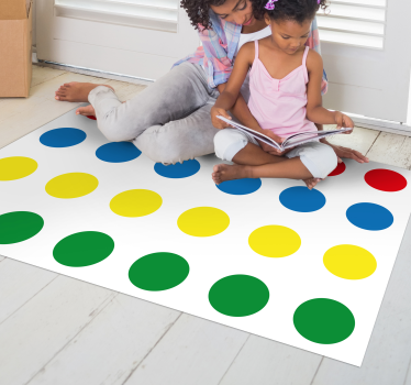 Vinylový koberec twister vinylový koberec - Tenstickers