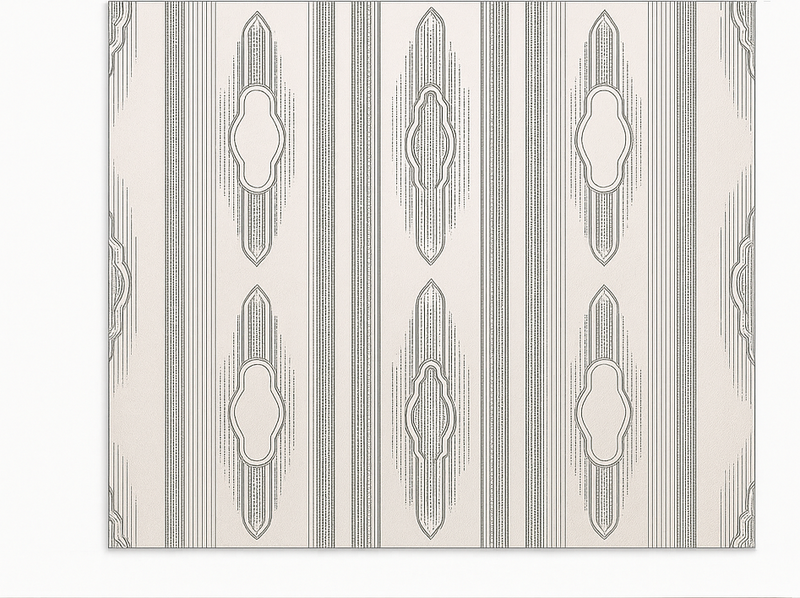 vinylový koberec do jedálne zložitá etnická geometria - Tenstickers