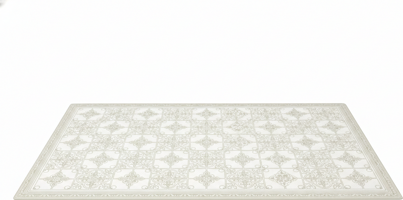 Vinylový koberec do kuchyne klasická vanilka - Tenstickers