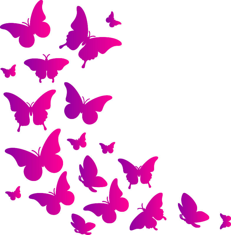 Vinylové koberce zvieratá okno motýľ - Tenstickers