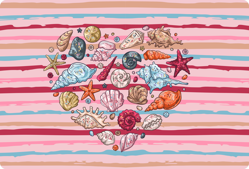 Vinylové koberce zvieratá morská láska - Tenstickers