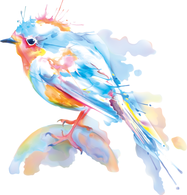 Vinylové koberce zvieratá vtáčí rozlet - Tenstickers