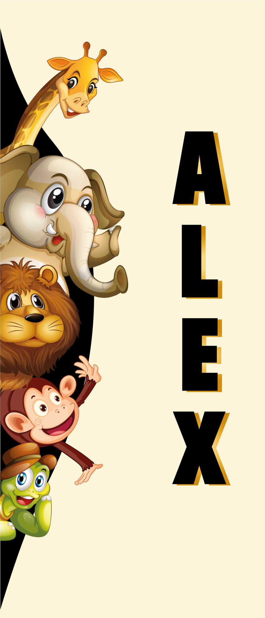 Vinylové koberce zvieratá 3d roztomilé zvieratká - Tenstickers