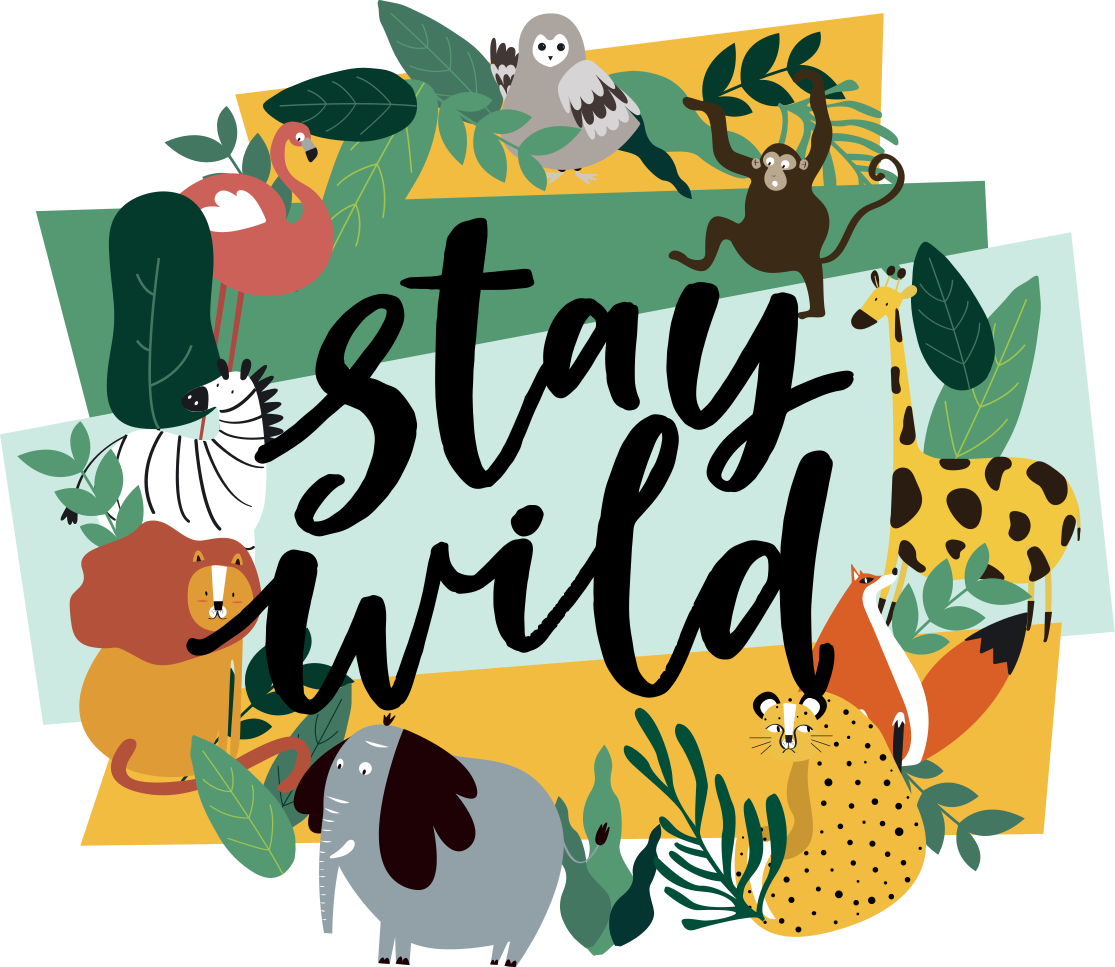 Vinylové koberce zvieratá koruna džungle - Tenstickers