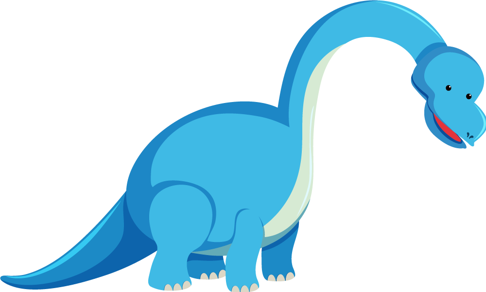 Vinylové koberce zvieratá roztomilá dinosaurová figúrka - Tenstickers