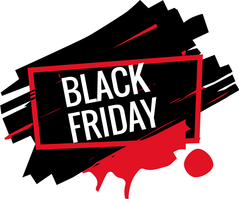 Vinylový koberec black friday moderný dizajn - Tenstickers