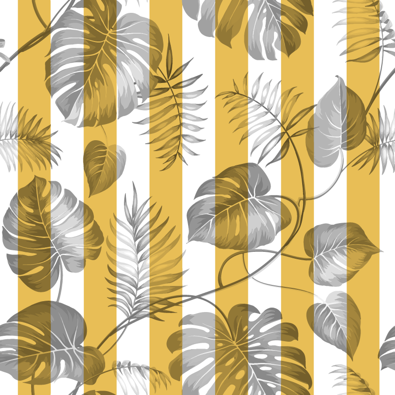 Vinylový koberec s kvetmi posuvná skriňa - Tenstickers