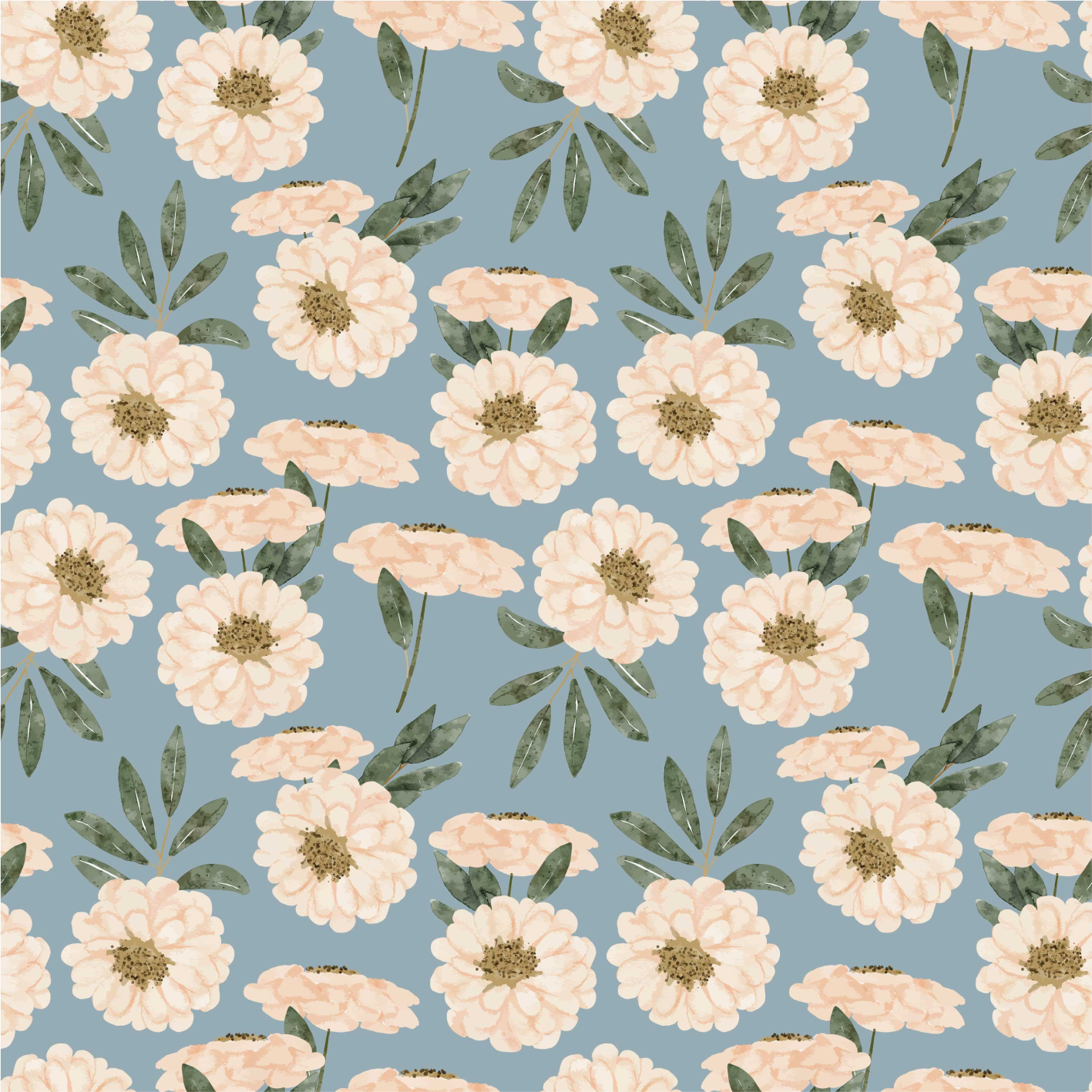 Vinylový koberec s kvetmi exotická farba - Tenstickers