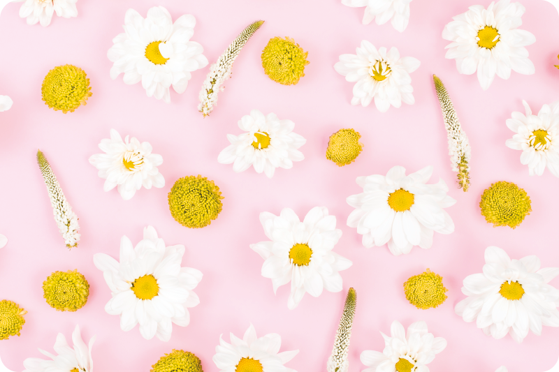 Vinylový koberec s kvetmi v pestrých farbách - Tenstickers