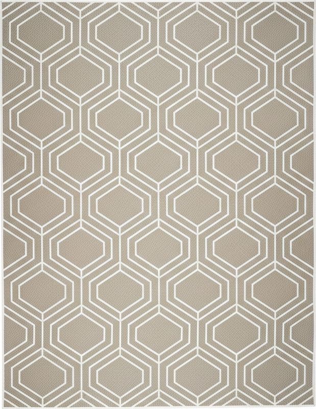 Vinylový koberec s geometrickými tvarmi včelí plást - Tenstickers