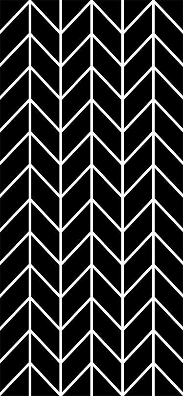 Vinylový koberec do kúpeľne geometrické šípky - Tenstickers
