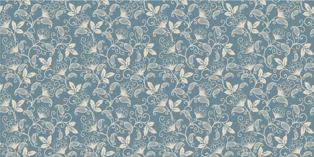 Vinylový koberec s kvetmi vzor kvetinovej motívy - Tenstickers