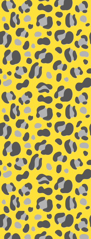 Vinylový koberec zvierací vzor leopardí potlač pantone - Tenstickers