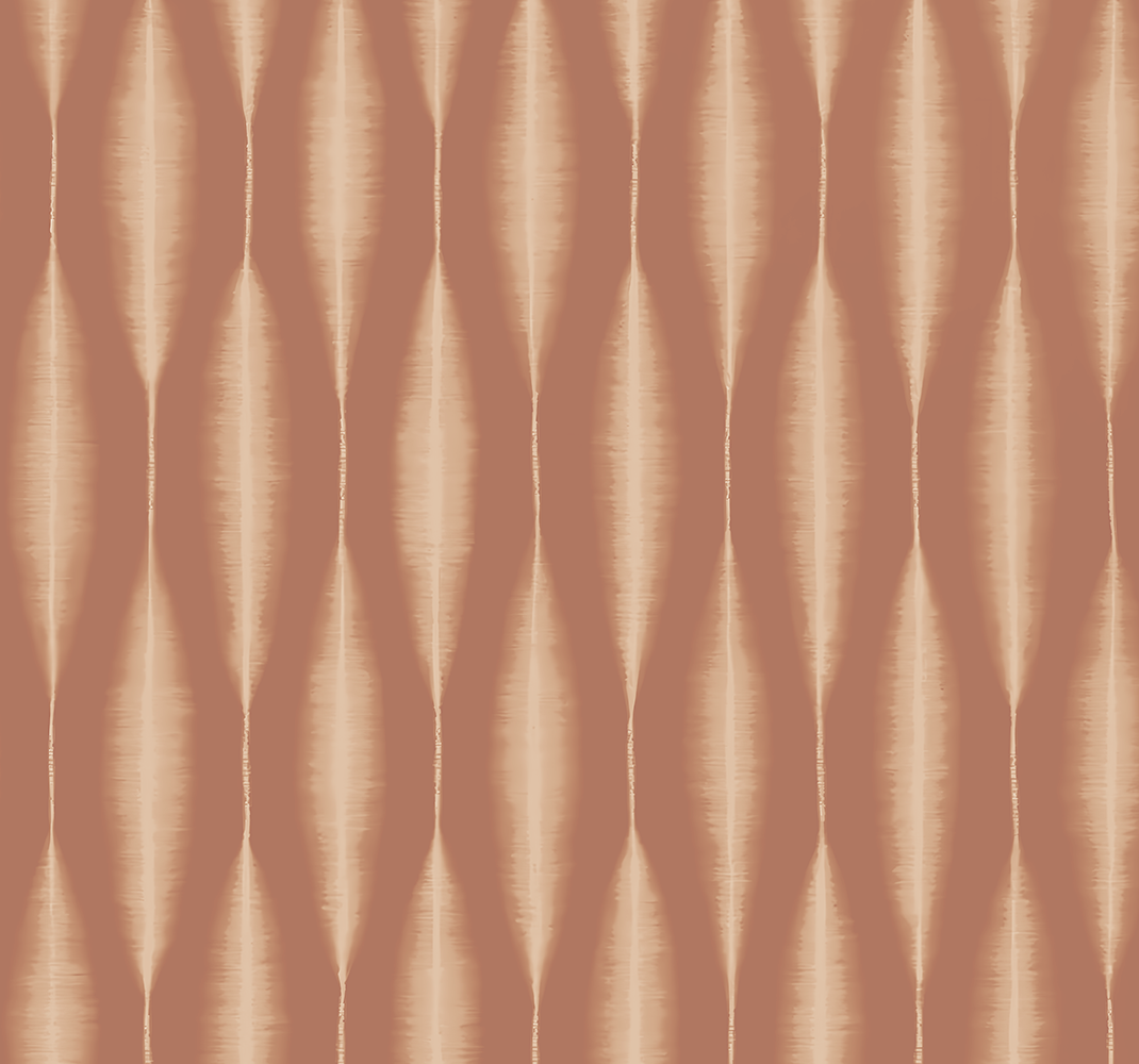 Vinylový koberec s geometrickými tvarmi mocha mousse - Tenstickers