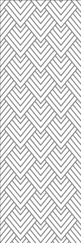 Vinylový koberec s geometrickými tvarmi biely trojuholník - Tenstickers