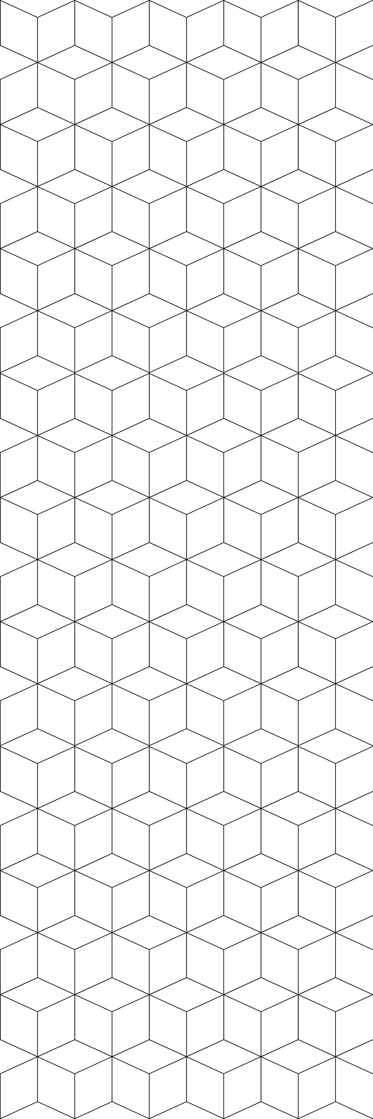 Vinylový koberec s geometrickými tvarmi kociek - Tenstickers