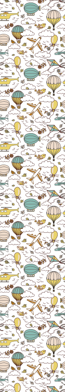 Vinylový koberec do spálne s motívmi áut - Tenstickers