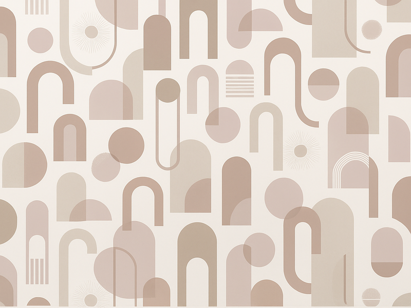 Vinylový koberec do spálne moderný vzor - Tenstickers