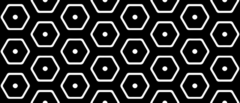 Vinylový koberec s geometrickými tvarmi minimalistický vzor - Tenstickers