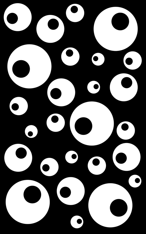 Vinylový koberec s geometrickými tvarmi vodné perly - Tenstickers