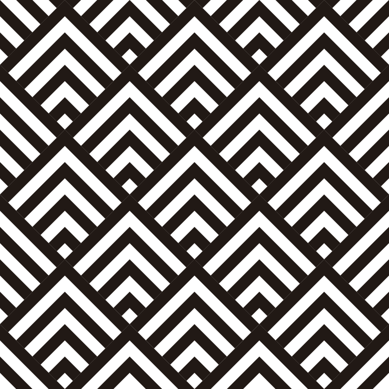 Vinylový koberec s geometrickými tvarmi diamanty - Tenstickers