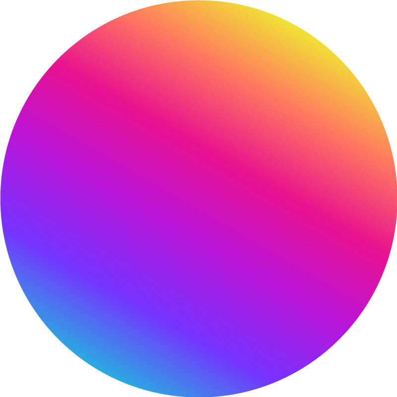 Vinylový koberec s geometrickými tvarmi farebný gradient - Tenstickers