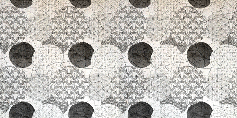 Vinylový koberec s geometrickými tvarmi orientálny vzor - Tenstickers