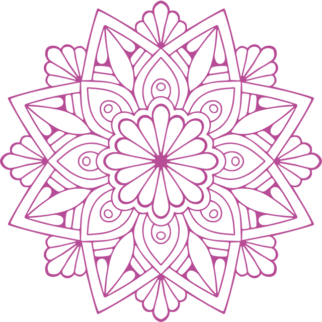 Vinylový koberec s geometrickými tvarmi botanický prvok - Tenstickers