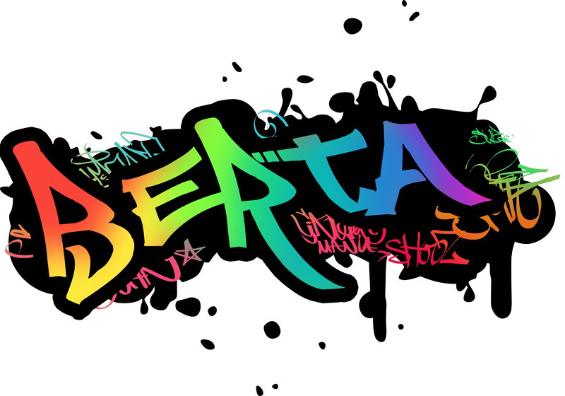 Detský vinylový koberec s prispôsobiteľným grafitom - Tenstickers
