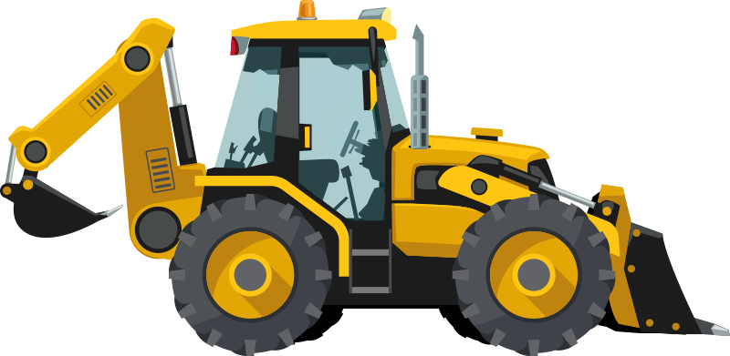Detský vinylový koberec realistický traktor - Tenstickers