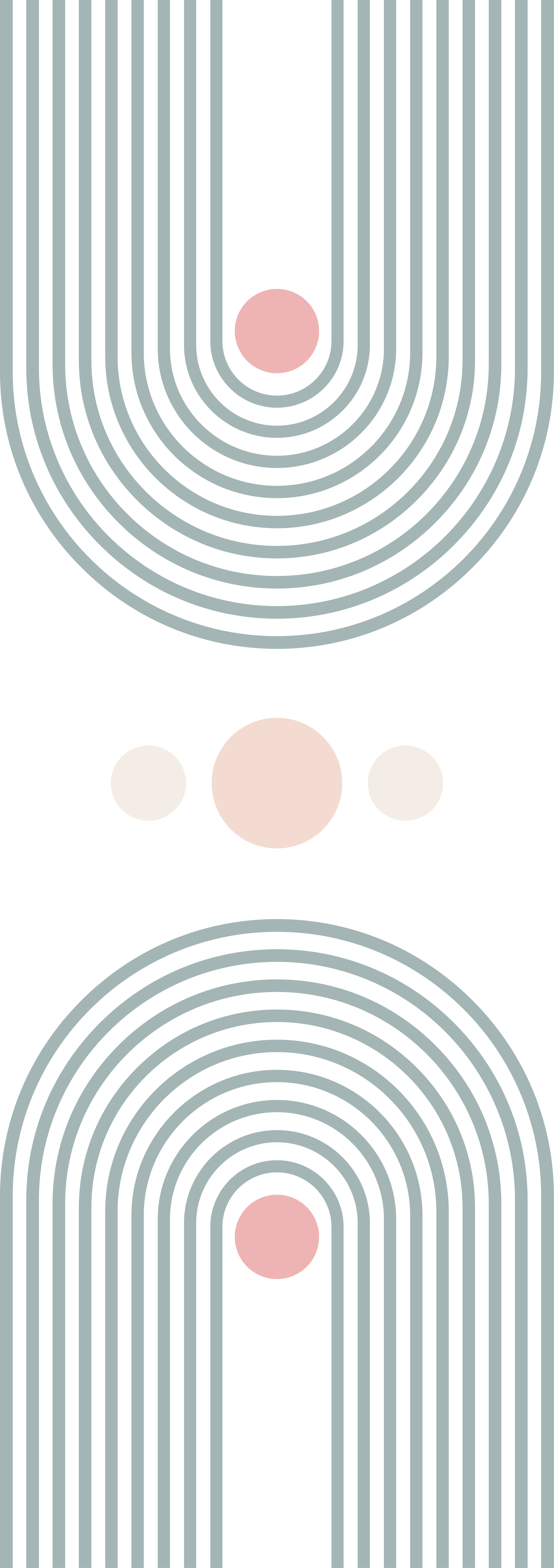 Vinylový koberec do kúpeľne abstraktný minimalistický - Tenstickers