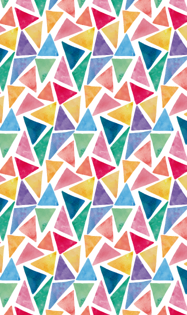 Vinylový koberec do kuchyne geometrický vzor - Tenstickers