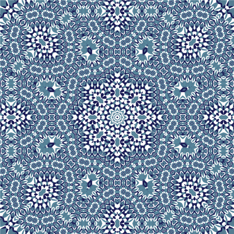 Vinylový koberec do kuchyne mozaiková mandala - Tenstickers