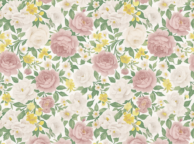 Vinylový koberec do spálne s tajomným botanickým motívom - Tenstickers