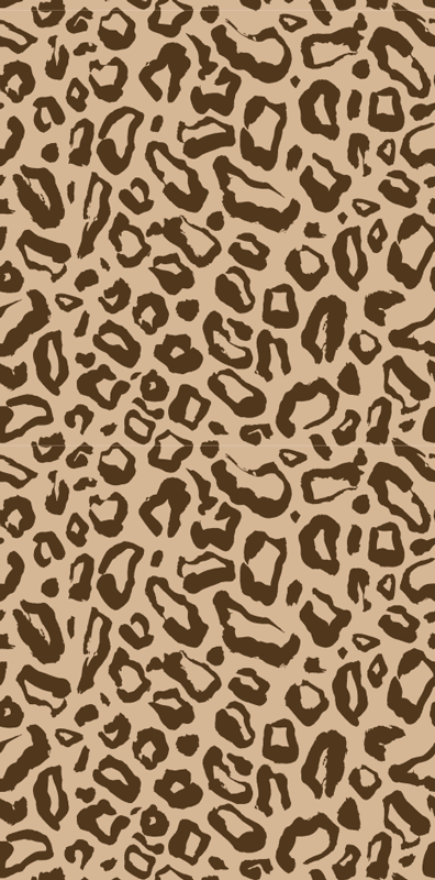 Vinylové koberce zvieratá veľké a malé leopardie škvrny - Tenstickers