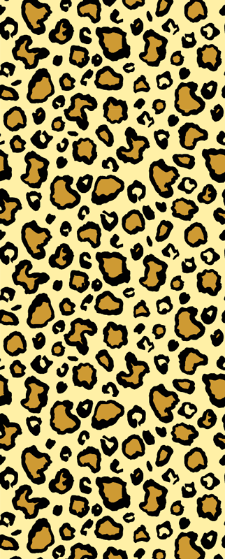 Vinylové koberce zvieratá leopardí potlač klasický vzor - Tenstickers