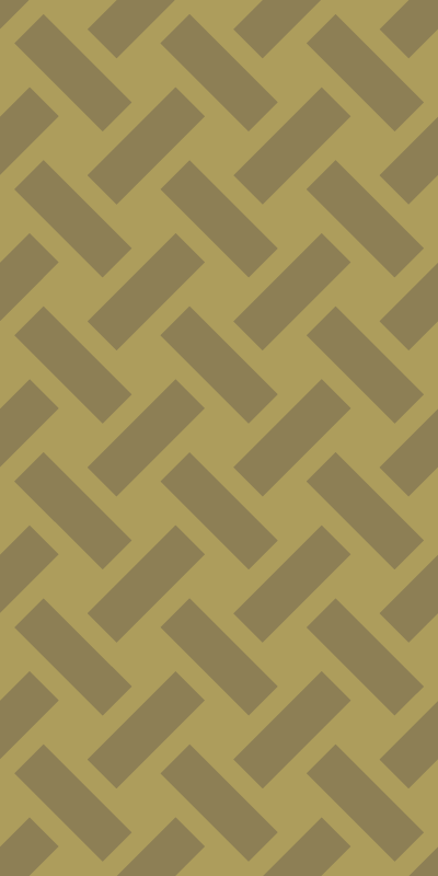 Vzorovaný vinylový koberec geometrický žltý štvorcový vzor - Tenstickers