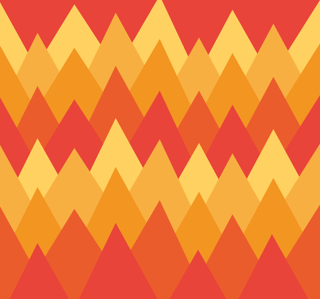 Vinylový koberec vintage geometrické abstraktné hory - Tenstickers