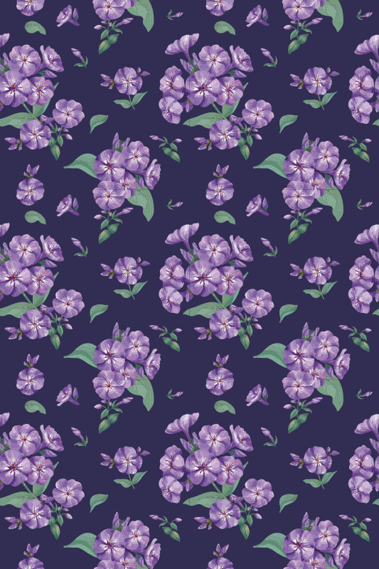 Fialový vinylový koberec purpurový - Tenstickers